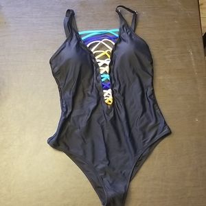 Womens strappy swimsuit